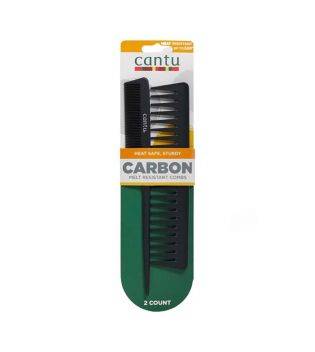 Cantu - Set of 2 Combs Carbon Melt Resistant