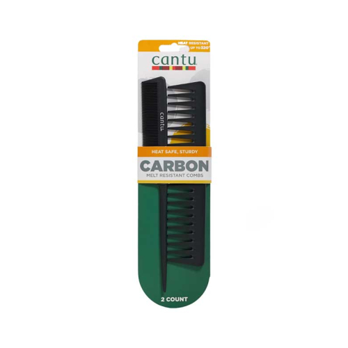 Cantu - Set of 2 Combs Carbon Melt Resistant