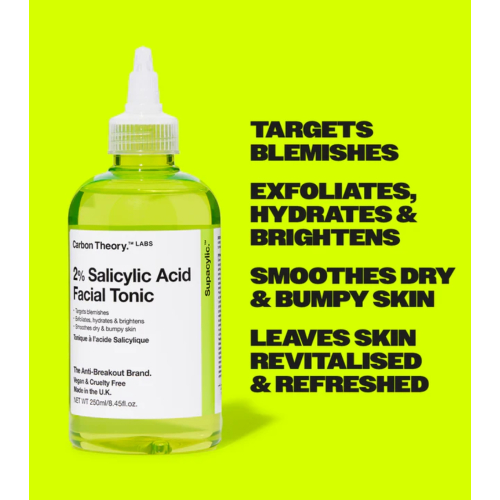 Carbon Theory - *Supacylic* - Facial toner with 2% salicylic acid