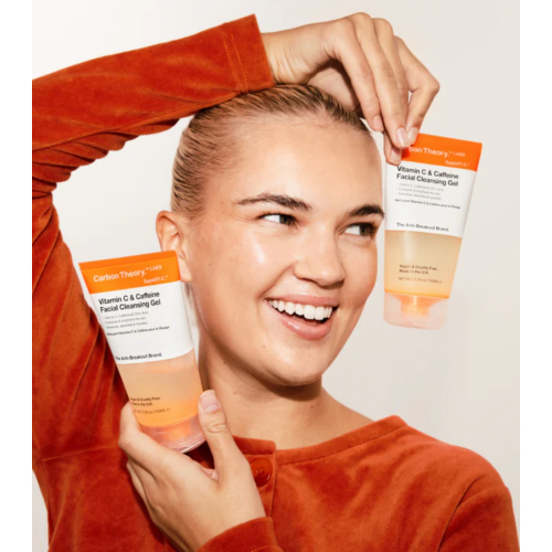 Carbon Theory - *SupaVIT-C* - Facial cleansing gel with vitamin C and caffeine