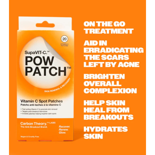 Carbon Theory - *SupaVIT-C* - Anti-blemish patches Pow Patch - 20 units