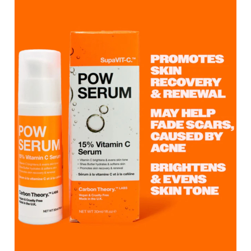 Carbon Theory - *SupaVIT-C* - Facial serum with vitamin C 15% Pow Serum