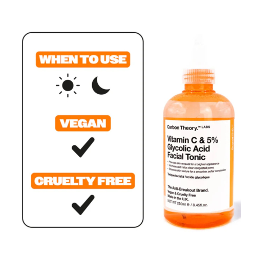 Carbon Theory - *SupaVIT-C* - Facial toner with vitamin C and glycolic acid 5%