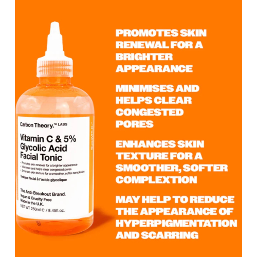 Carbon Theory - *SupaVIT-C* - Facial toner with vitamin C and glycolic acid 5%