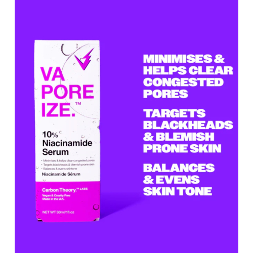 Carbon Theory - *VaPOREize* - Facial serum with Niacinamide 10%