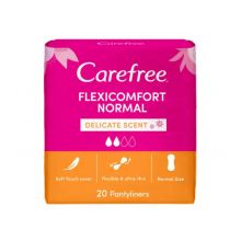 Carefree - Panty liners soft fragrance Flexicomfort - 20 units