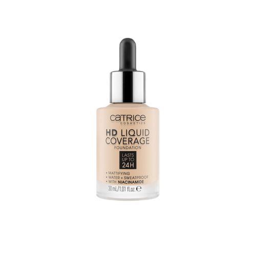 Catrice - Foundation HD Liquid Coverage : 010 Light Beige