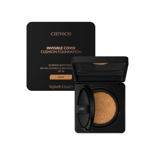 Catrice - Makeup base Invisible Cover Cushion Foundation - 036W