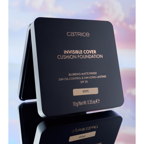 Catrice - *Glass Cloud* - Makeup Base Invisible Cover Cushion Foundation - C027C