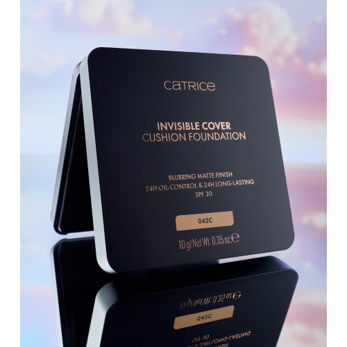 Catrice - *Glass Cloud* - Makeup Base Invisible Cover Cushion Foundation - C042C