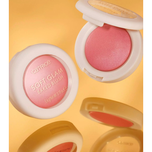 Catrice - Powder Blush Soft Glam Baked Blush - 010: On Cloud Pink