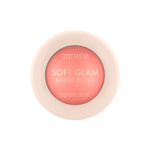 Catrice - Powder Blush Soft Glam Baked Blush - 030: Cheeky Coral