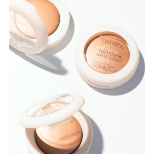 Catrice - Powder Blush Soft Glam Baked Blush - 060: Blonzer Heat