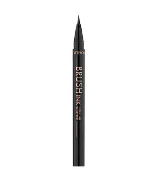 Catrice - Liquid Eyeliner Brush Ink Tattoo Liner Waterproof - 010: Black waterproof