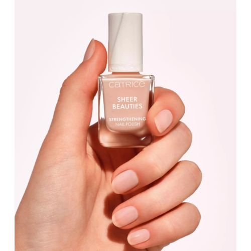 Catrice - Strengthening Nail Polish Sheer Beauties - 020: Roses Are Rosy