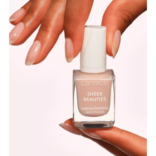 Catrice - Strengthening Nail Polish Sheer Beauties - 020: Roses Are Rosy
