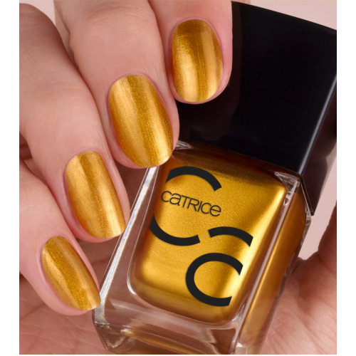 Catrice - ICONails Gel Nail Polish - 156: Cover Me In Gold