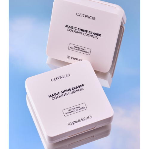 Catrice - *Glass Cloud* - Mattifying cushion gel Magic Shine Eraser - Cool Cloud