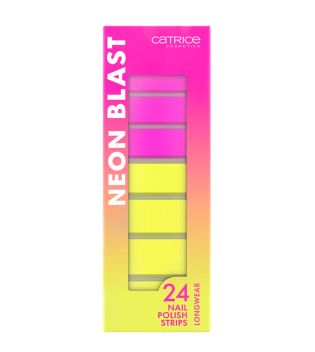 Catrice - Neon Blast Nail Sticker Foils - 010: Neon Explosion