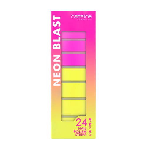 Catrice - Neon Blast Nail Sticker Foils - 010: Neon Explosion