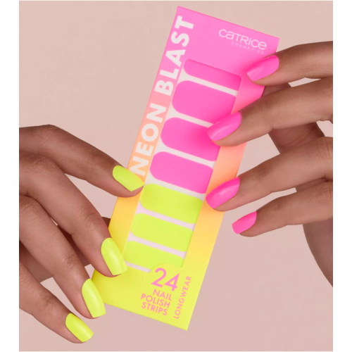 Catrice - Neon Blast Nail Sticker Foils - 010: Neon Explosion