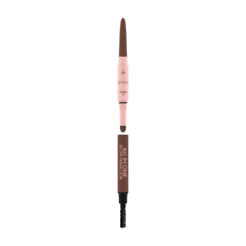 Catrice - Eyebrow pencil All In One Brow Perfector - 020: Medium Brown