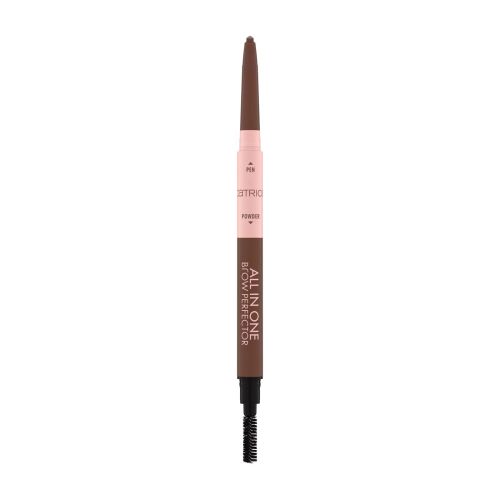 Catrice - Eyebrow pencil All In One Brow Perfector - 020: Medium Brown