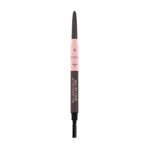 Catrice - Eyebrow pencil All In One Brow Perfector - 030: Dark Brown