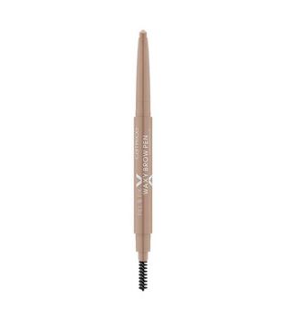 Catrice - Eyebrow wax pencil Waterproof Fill & Fix - 010: Blonde Brown