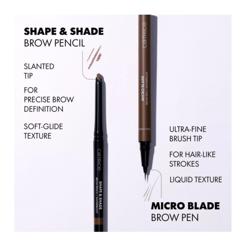Catrice - Eyebrow Pencil waterproof Micro Blade 040: Bold Espresso