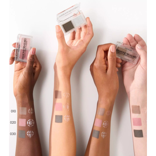 Catrice - Cream to Powder Eyeshadow Palette Diamond Treasures - 030: Smokey Diamond