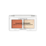 Catrice - Cream to powder eyeshadow palette Diamond Treasures - 050: Peach Gleam