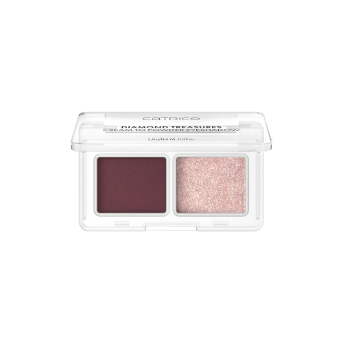 Catrice - Cream to Powder Eyeshadow Palette Diamond Treasures - 060: Burgundy Glitz