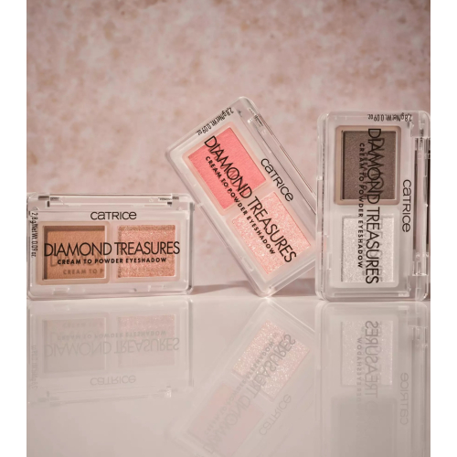 Catrice - Cream to Powder Eyeshadow Palette Diamond Treasures - 010: Hazel Spark