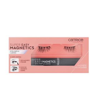 Catrice - Magnetic Eyelashes with Super Easy Eyeliner - 010: Magical Volume