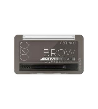 Catrice - Powder for eyebrows Brow Powder Waterproof - 020: Ash Brown