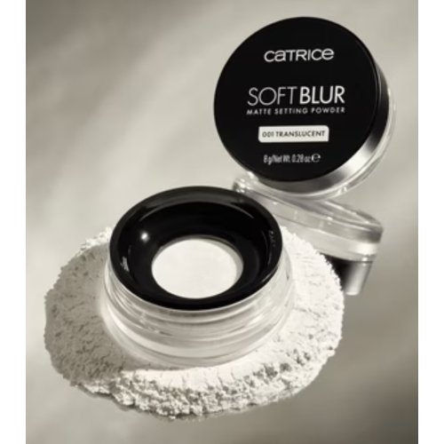 Catrice - Mattifying Setting Powder Soft Blur - 001: Translucent