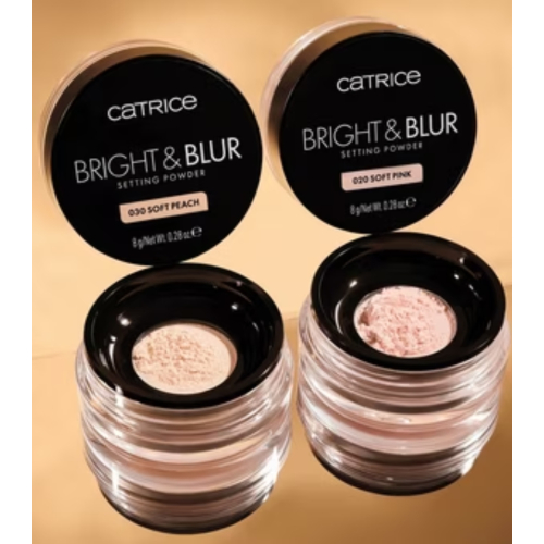 Catrice - Loose Setting Powder Bright & Blur - 030: Soft Peach