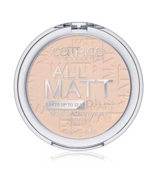 Catrice - All Matt Plus Shine Control Mattifying Powder - 010: Transparent