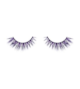 Catrice - *The Joker* - Colored False Eyelashes - Quirky Purple Pizzazz