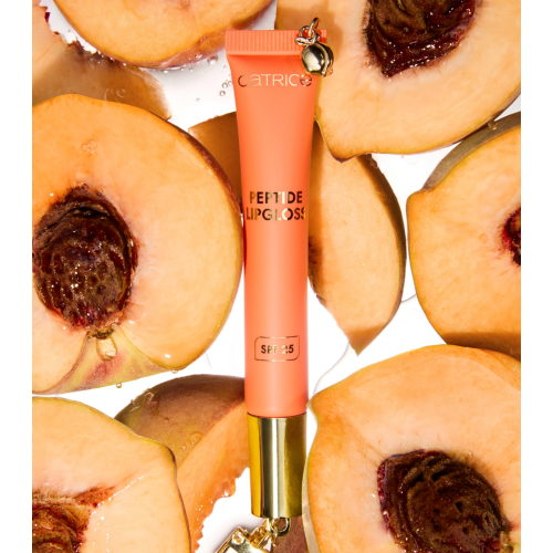 Catrice - *The Summer Edit* - Peptide Lip Gloss SPF25 - C03: Peach Iced Tea