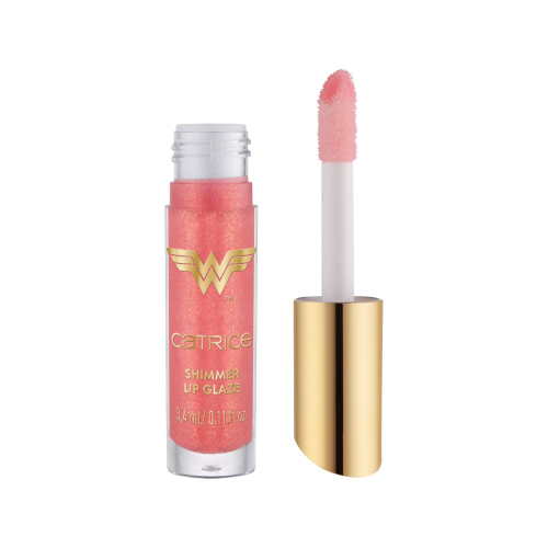 Catrice - *Wonder Woman* - Lip Gloss Shimmer Lip Glaze - 020: Brave And Powerful