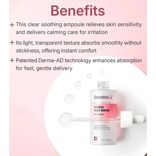 Centellian24 - *Daily Repair* - Sensitive skin facial serum Total Care Solution