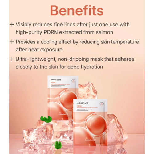 Centellian24 - Facial mask Madeca PDRN Glow Gel Mask