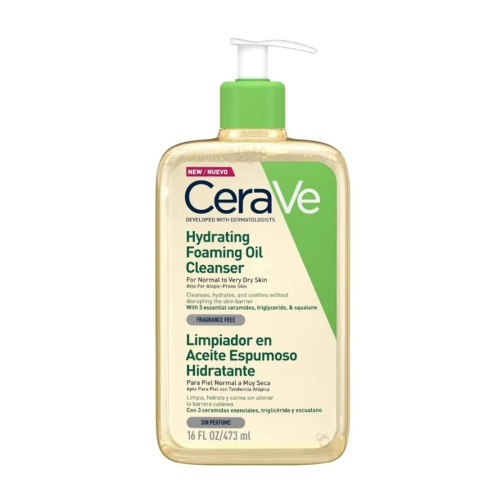 Cerave - Moisturizing Foaming Cleansing Oil for Normal to Very Dry Skin - 473ml