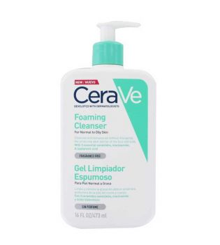 Cerave - Foaming cleansing gel for normal to oily skin - 473ml