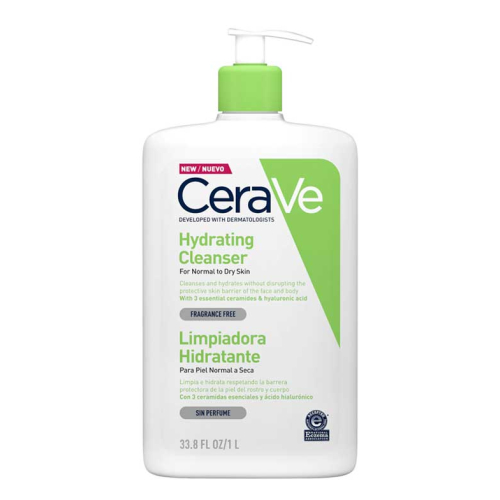 Cerave - Moisturizing facial cleanser for normal to dry skin - 1L