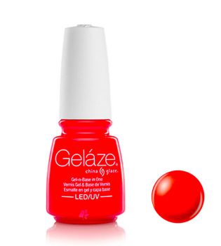 China Glaze - Geláze Gel nail lacquer - 81728: Rose Among Throns