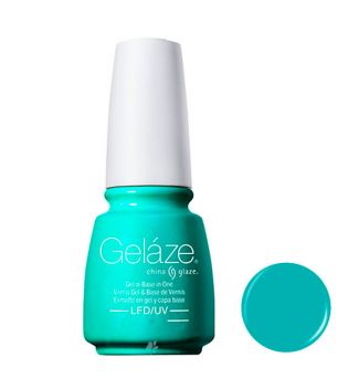 China Glaze - Geláze Gel nail lacquer - 82260: Too Yacht To Handle