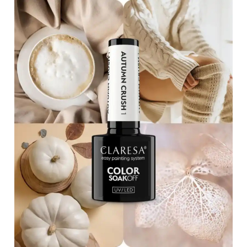 Claresa - *Autumn Crush* - Semi-permanent nail polish Soak off - 01